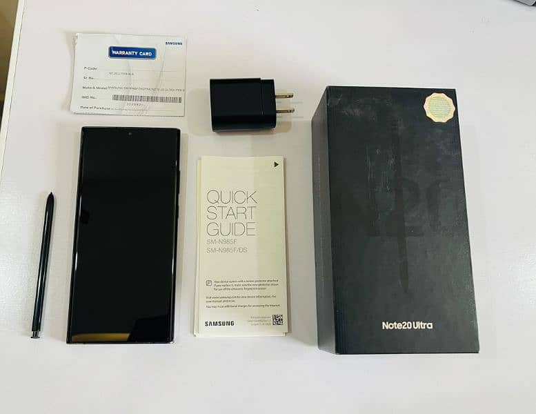 Galaxy Note 20 Ultra Official PTA dual 256GB 1