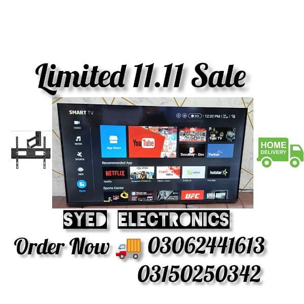 OFFER 48 INCHES SAMSUNG LED TV ANDROID 4K BORDER LESS AVAILABLE 0