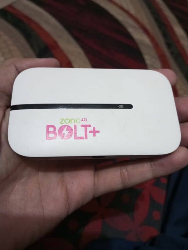 Best Quality of Zong 4G BOLT+ 0