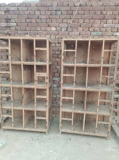 2 wooden cages for sale best for pigeons breeding