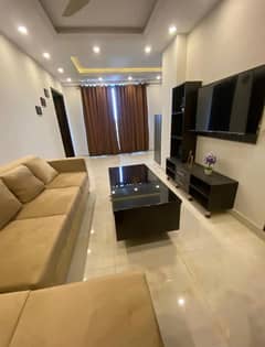 Two beds luxury apartment for rent on daily basis in bahria lahoe