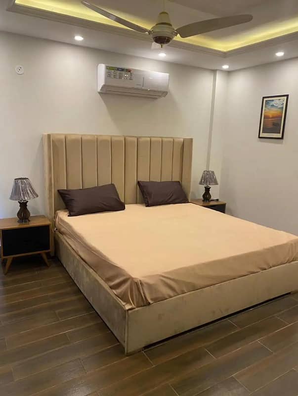 Two beds luxury apartment for rent on daily basis in bahria lahoe 3