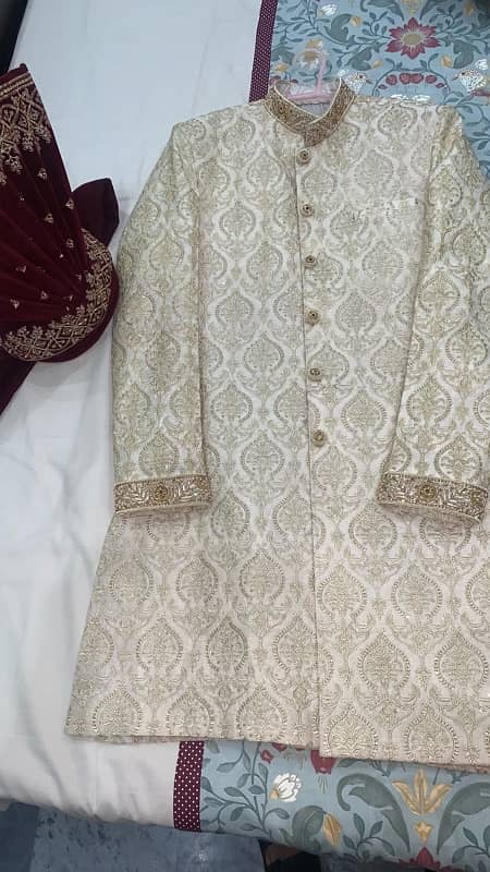 Groom sherwani and a turban 2