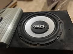 Amplifier and woofer for sell