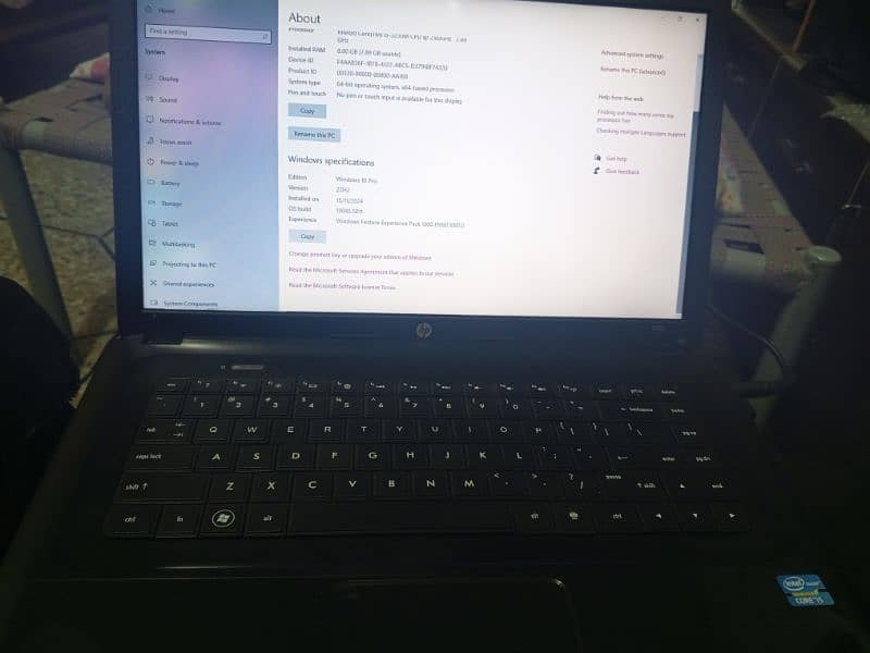 HP 2000 notebook i5 3rd Gen available. 0