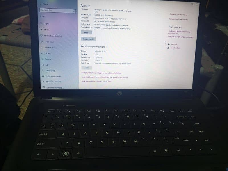 HP 2000 notebook i5 3rd Gen available. 3