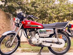 HONDA CG 125 SE 2023 END Self Start & 5 Gears Karachi no Total GENUINE