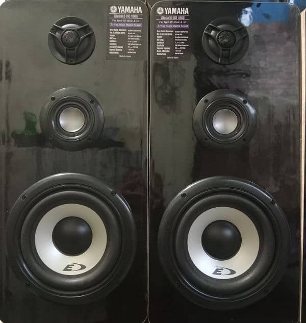 Yamaha woofer speaker 8 inch size double magnet pioneer amplifier 0