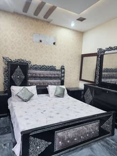 Bed set / double bed set / poshish bed set/side table / dressing