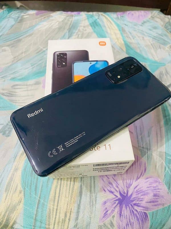 Redmi note 11 4+2gb 128gb With box 8