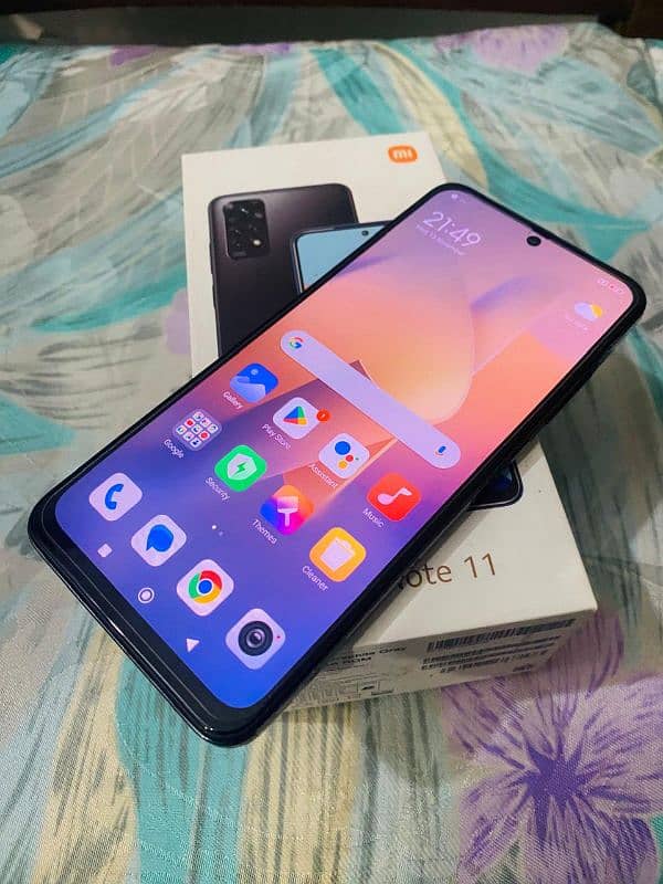 Redmi note 11 4+2gb 128gb With box 9