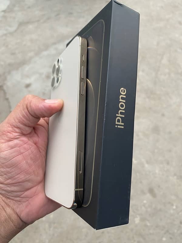 iPhone 12Pro Gold 256GB Pta Approved With Box 2