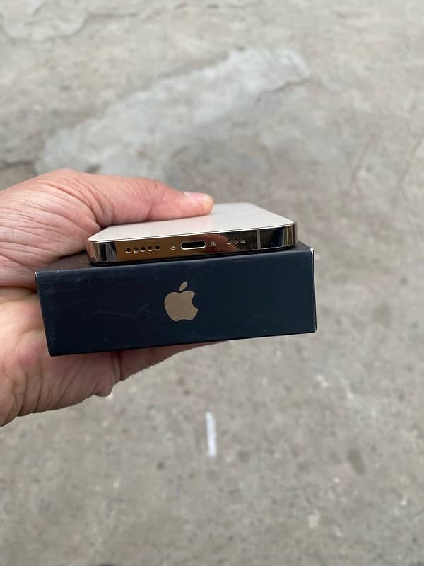 iPhone 12Pro Gold 256GB Pta Approved With Box 4