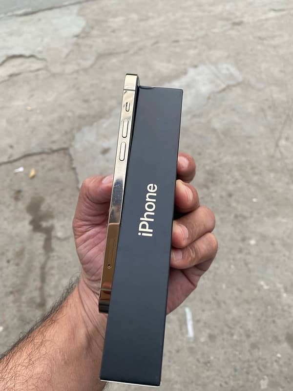 iPhone 12Pro Gold 256GB Pta Approved With Box 6