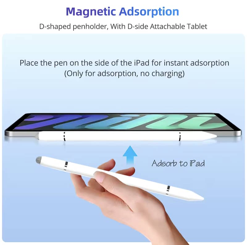 3-in-1 Magnet Stylus Touch Pen – Versatile, Premium Multi-Function Pen 0