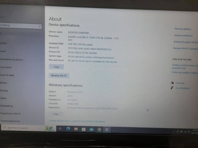 Lenovo Laptop Available Very Reasonable Price 2