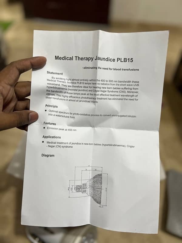 Jaundice Light PLB15 0