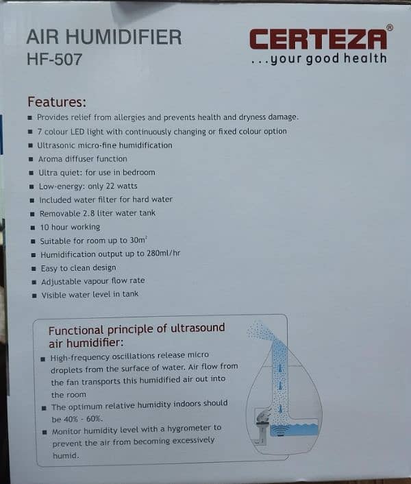 AIR HUMIDIFIER HF-507 1