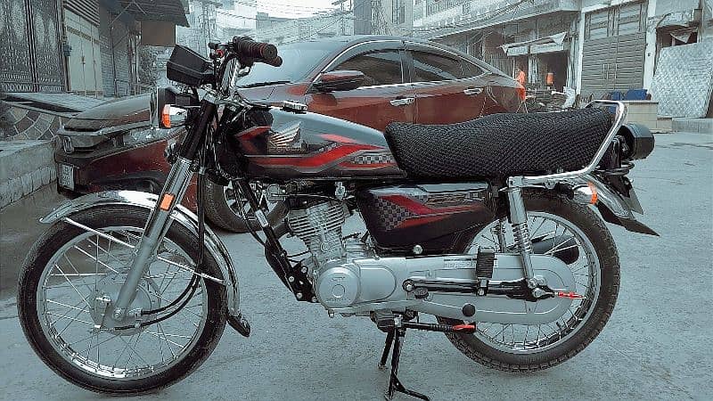 Honda CG 125 2024 10 by 10. . Rs 219,500 0