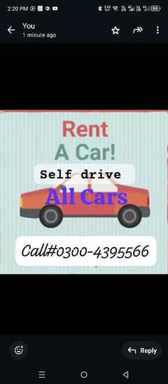 Rent a Car without driver/ Self driver/ car rental/ car for rent