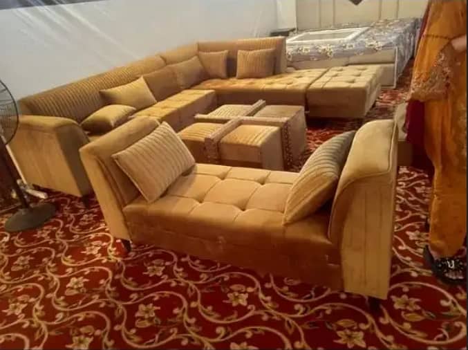 new sofa set, poshish, L shaped sofa, sofa 1