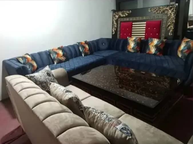 new sofa set, poshish, L shaped sofa, sofa 10