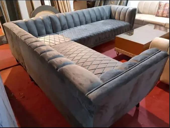 new sofa set, poshish, L shaped sofa, sofa 11