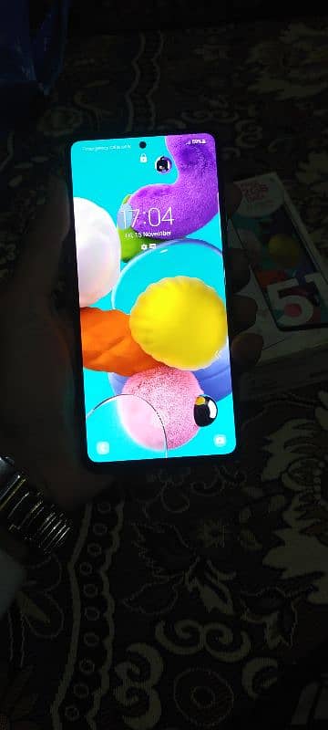 samsung A51 6 128 with box 3