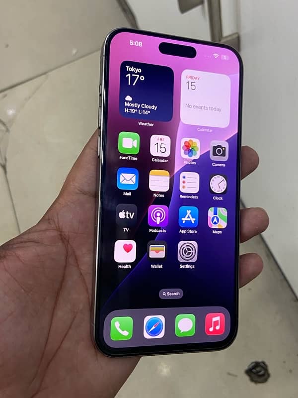 Iphone 15 pro max 256 gb Pta Approved 7