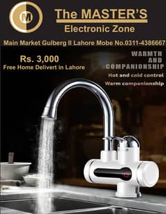 Electric Hot & Cold Water Tap, Instant Water Heat