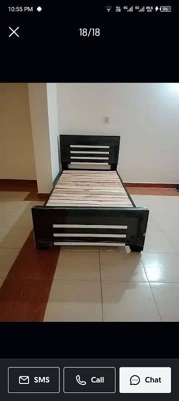 single bed, new poshish single bed, bed, double bed 1