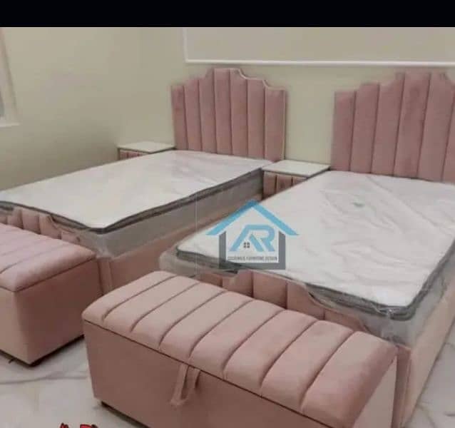 single bed, new poshish single bed, bed, double bed 5