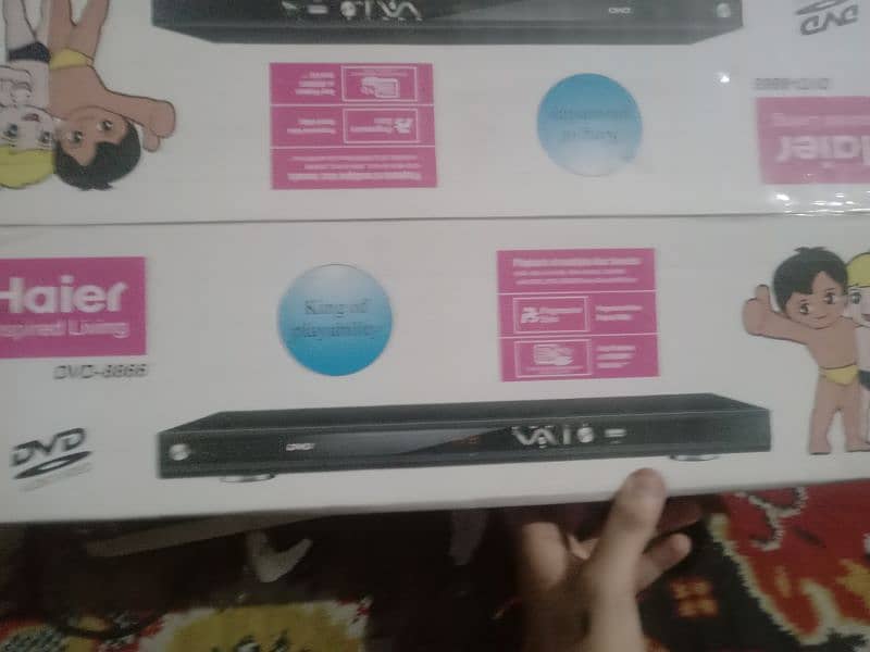 DVD player original haier 4