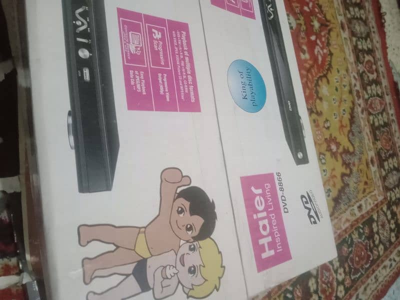 DVD player original haier 5