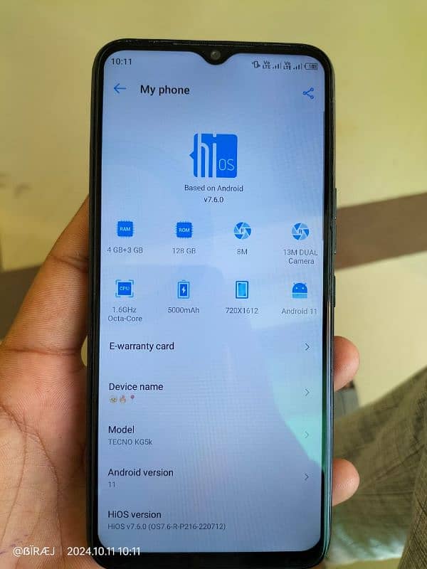 Tecno spark 8C front camera not working 0