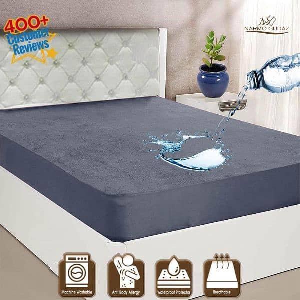 Waterproof Mattress Cover - Comfort with Ultimate Protection, 0