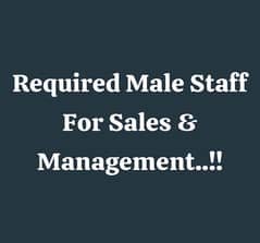 Required Male Staff For Online Sales & Store Management (Office Base)