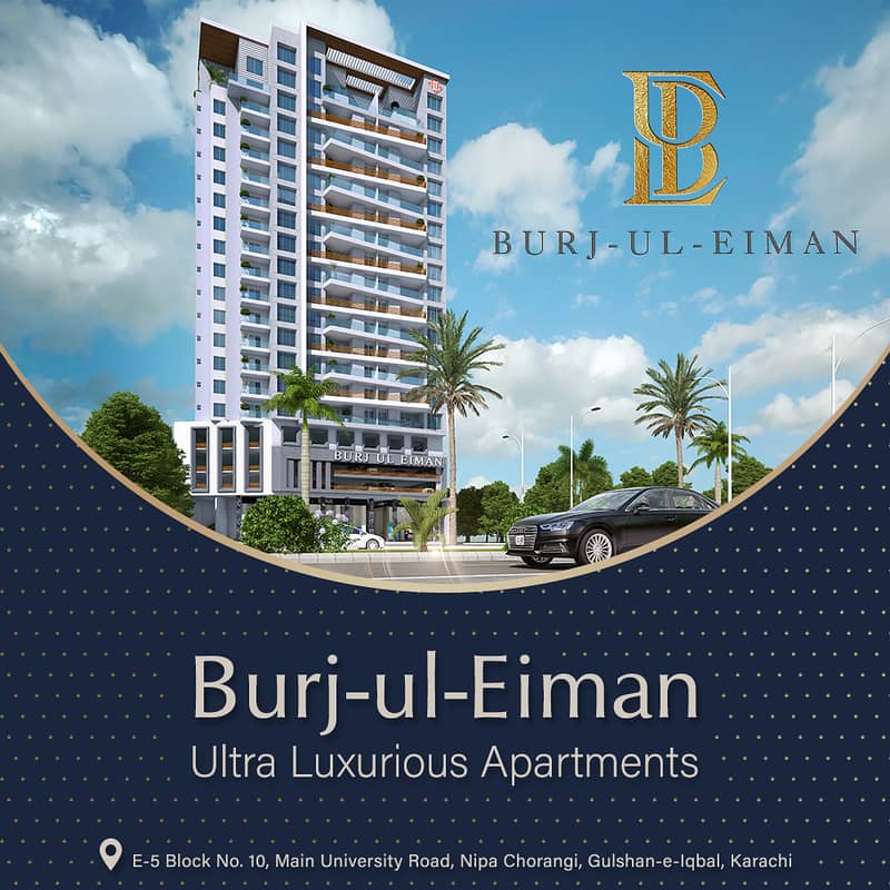 Ultra Luxurious Apartment For Sale At Gulshan-e-Iqbal Block 10 0