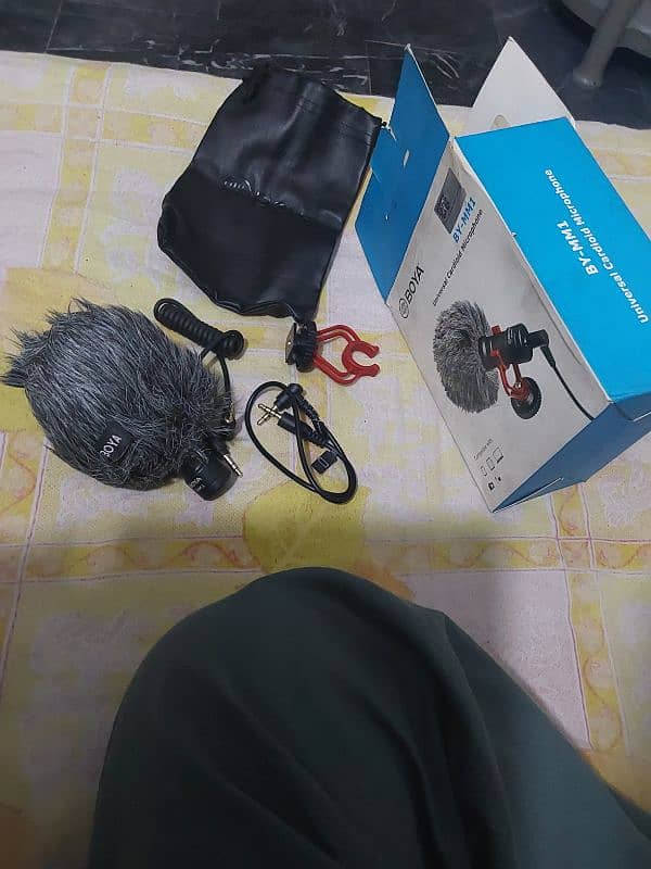 new boya mic no used 10/10 condition 0