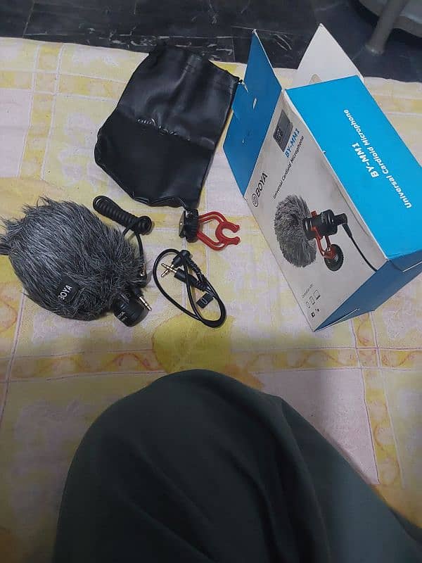 new boya mic no used 10/10 condition 2