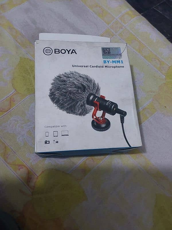 new boya mic no used 10/10 condition 3