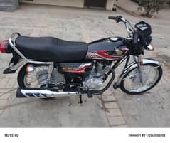 cg 125 brand new urgent sale