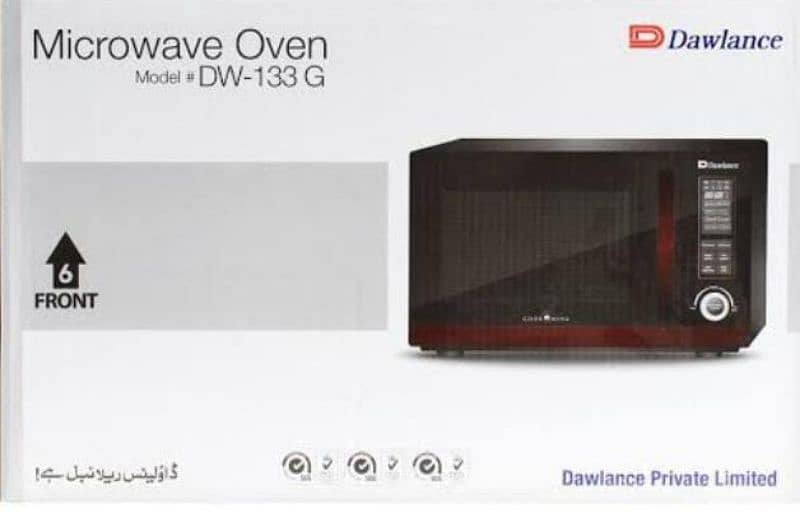 Dawlance microwave oven 133g grill and baking 1