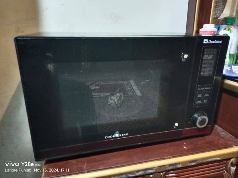 Dawlance microwave oven 133g grill and baking 3