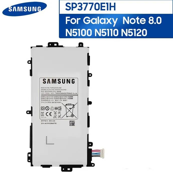 SAMSUNG Galaxy Tab Note 8.0 battery 2