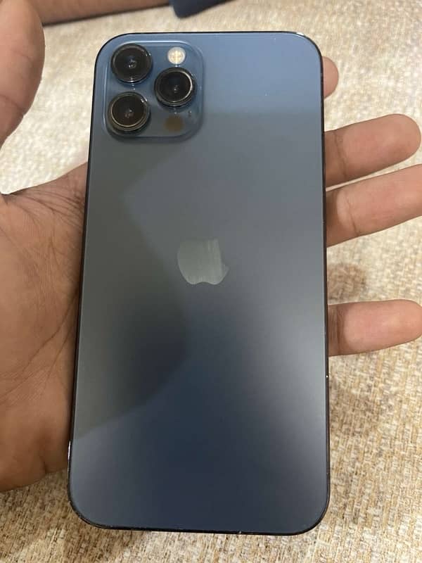 IPhone  12 pro max Pacific Blue 256 GB 0