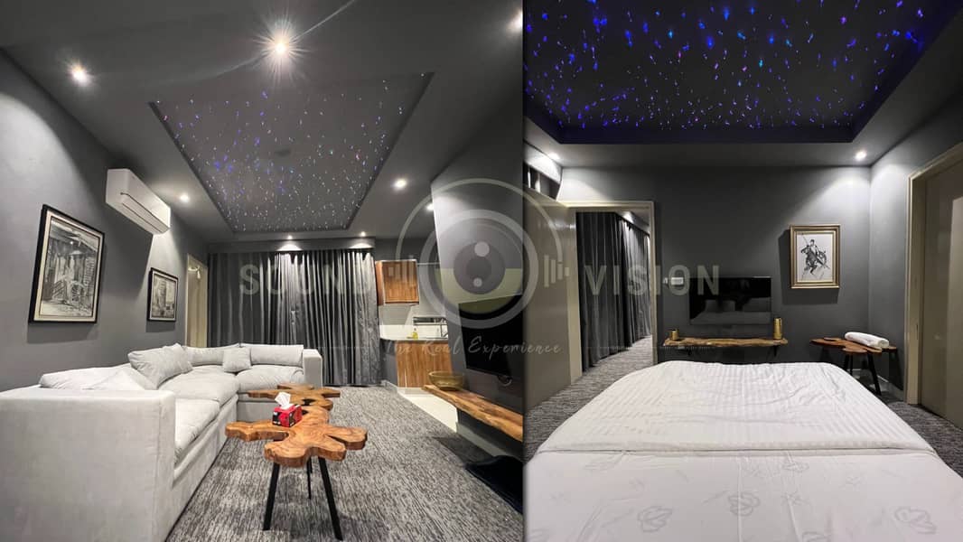 Led Fiber Optic Star Ceiling Light 1