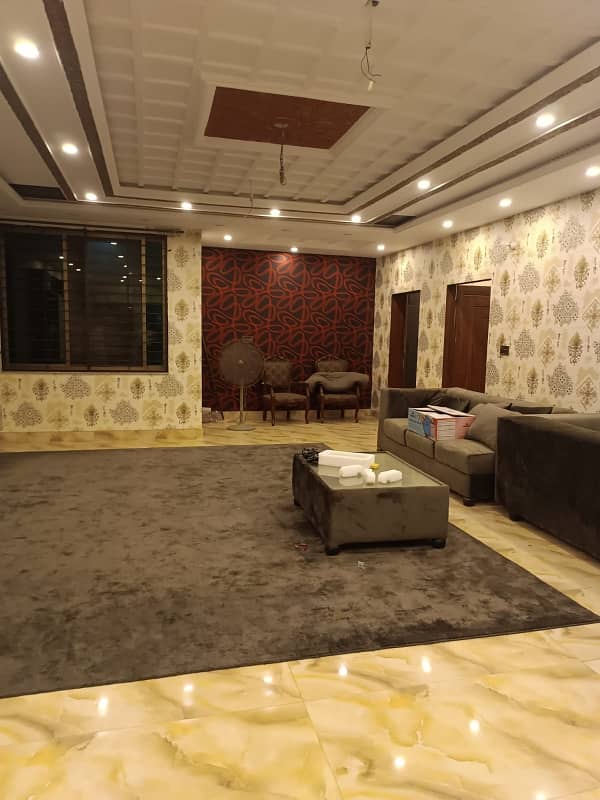 Gulberg 3 1 Kanal New Upper 3 Bed Rooms Attached Bath Kitchen TV Lounge Car Parking Good Location Available For Rent 23