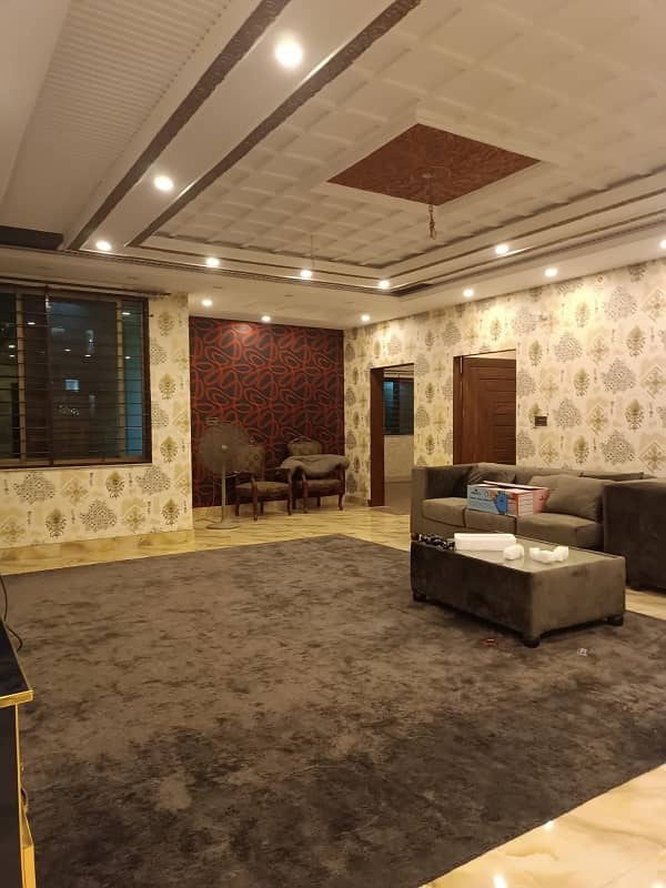 Gulberg 3 1 Kanal New Upper 3 Bed Rooms Attached Bath Kitchen TV Lounge Car Parking Good Location Available For Rent 29