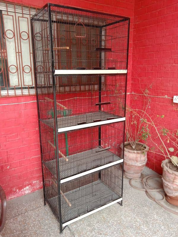 4 Portion Iron cage 2.5×1.5×1.5 for sale urgent 0